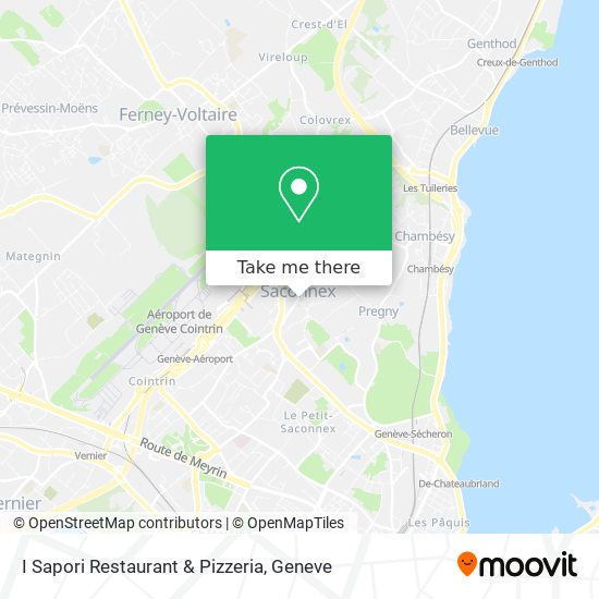 I Sapori Restaurant & Pizzeria map