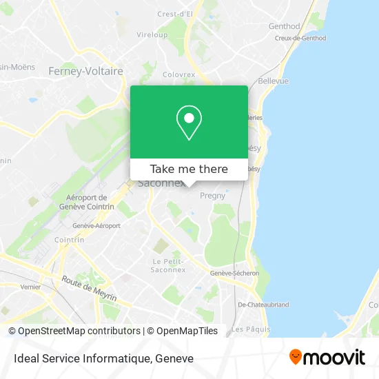 Ideal Service Informatique map