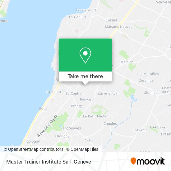 Master Trainer Institute Sàrl map