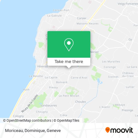 Moriceau, Dominique map