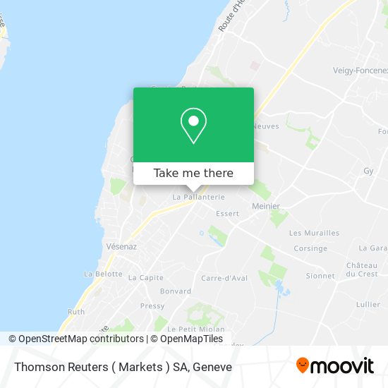 Thomson Reuters ( Markets ) SA map