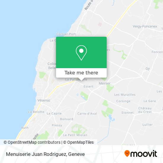 Menuiserie Juan Rodriguez map