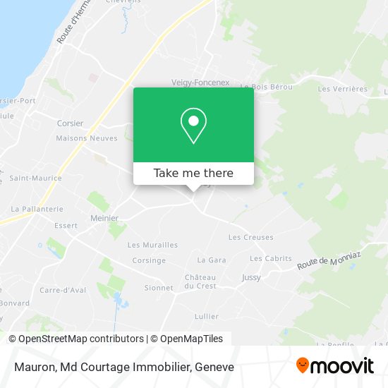 Mauron, Md Courtage Immobilier map