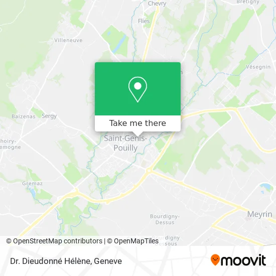 Dr. Dieudonné Hélène map