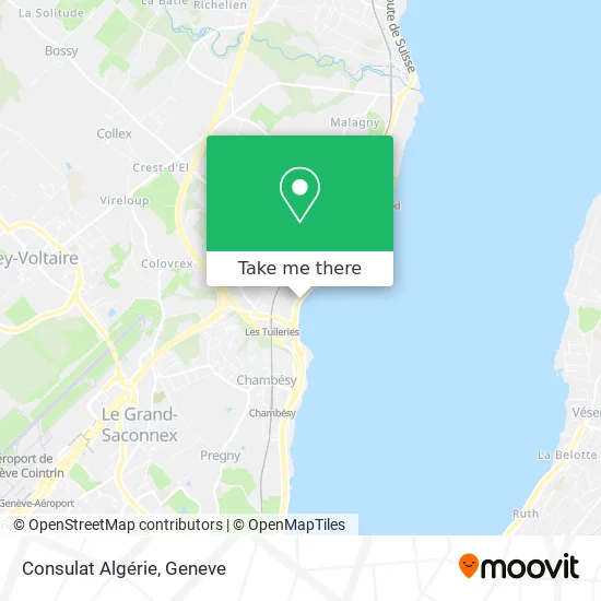 Consulat Algérie map