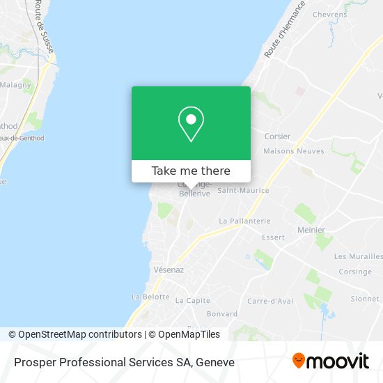 Prosper Professional Services SA map