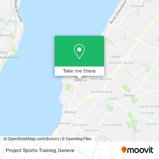 Project Sports Training map