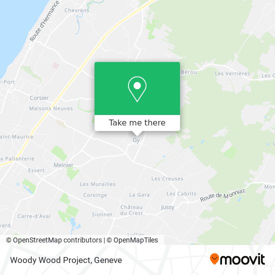 Woody Wood Project Karte