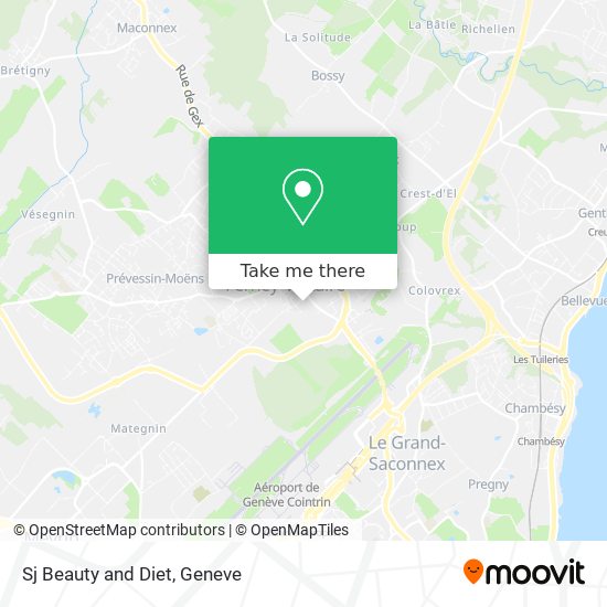 Sj Beauty and Diet map