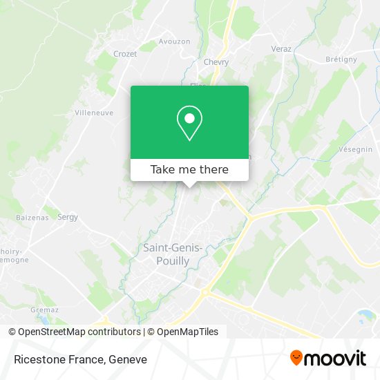 Ricestone France map