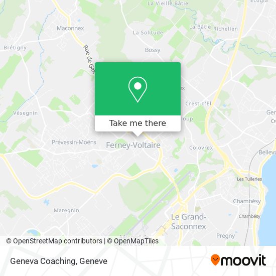 Geneva Coaching map