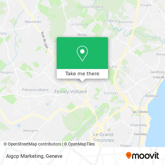 Aigcp Marketing map