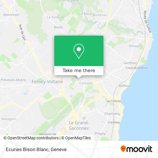 Ecuries Bison Blanc map