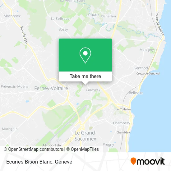 Ecuries Bison Blanc map