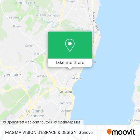 MAGMA VISION d'ESPACE & DESIGN map