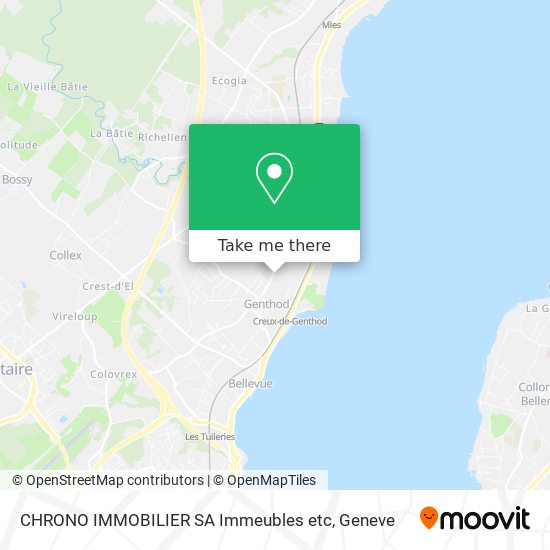 CHRONO IMMOBILIER SA Immeubles etc map