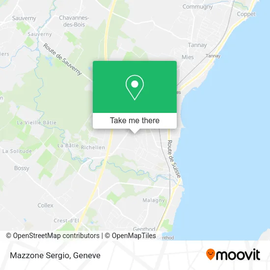 Mazzone Sergio map