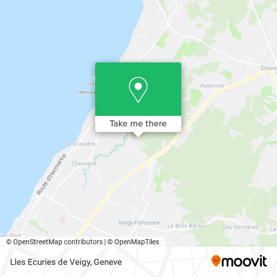 Lles Ecuries de Veigy map