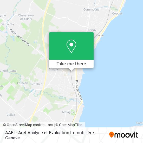 AAEI - Aref Analyse et Evaluation Immobilière map