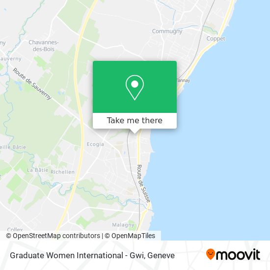 Graduate Women International - Gwi map