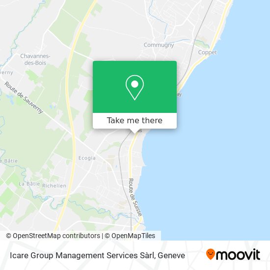 Icare Group Management Services Sàrl map