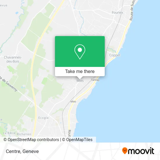 Centre map