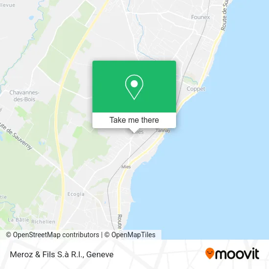 Meroz & Fils S.à R.l. map