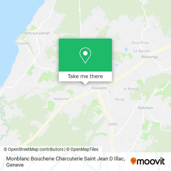 Monblanc Boucherie Charcuterie Saint Jean D Illac map