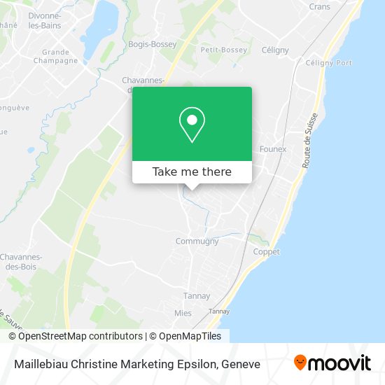 Maillebiau Christine Marketing Epsilon map