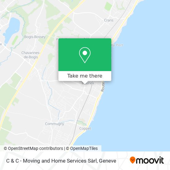 C & C - Moving and Home Services Sàrl Karte