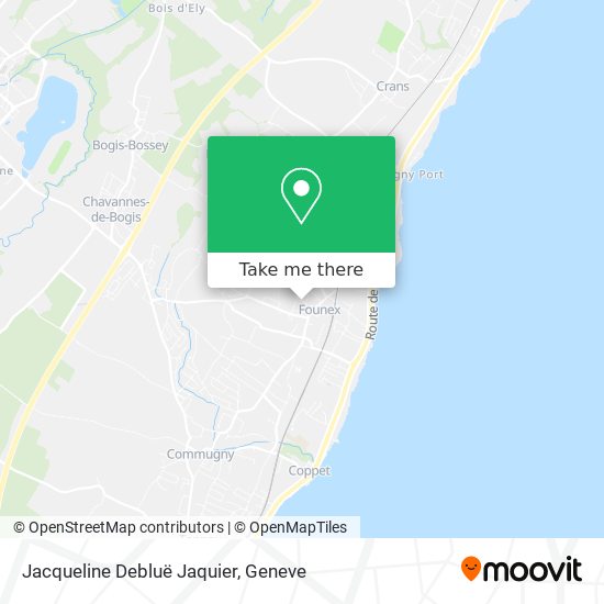 Jacqueline Debluë Jaquier map