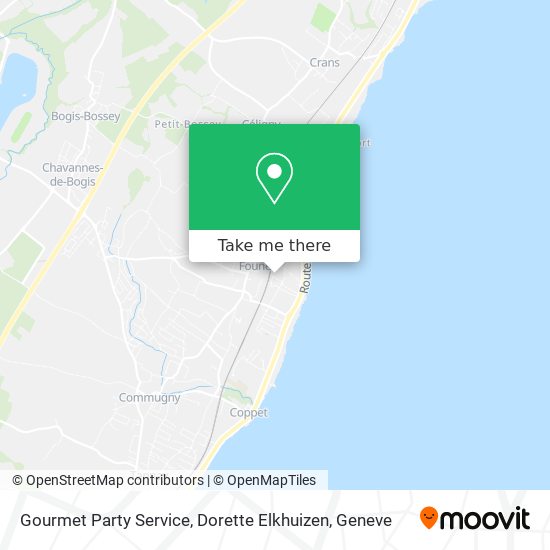 Gourmet Party Service, Dorette Elkhuizen map