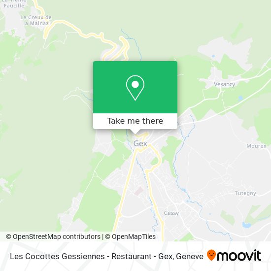 Les Cocottes Gessiennes - Restaurant - Gex Karte