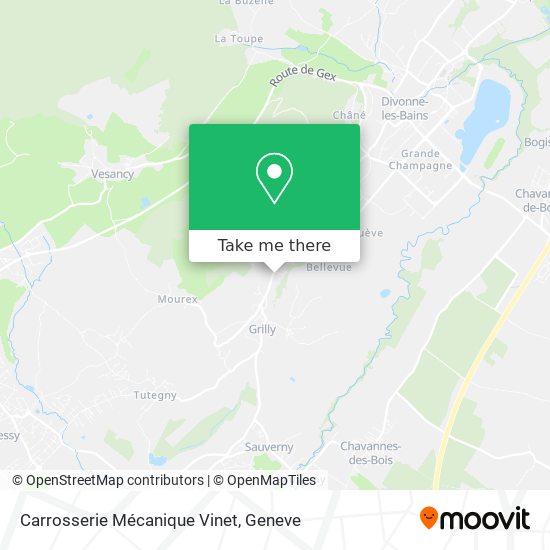 Carrosserie Mécanique Vinet map