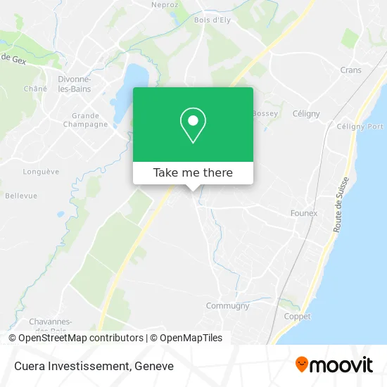 Cuera Investissement map