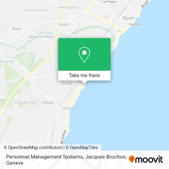 Personnel Management Systems, Jacques Brochon map