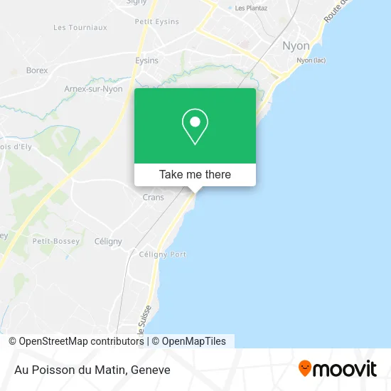 Au Poisson du Matin map