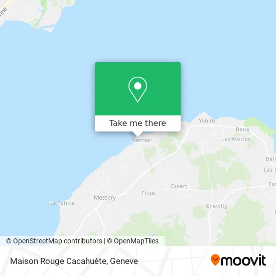 Maison Rouge Cacahuète map