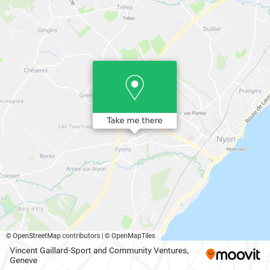Vincent Gaillard-Sport and Community Ventures map