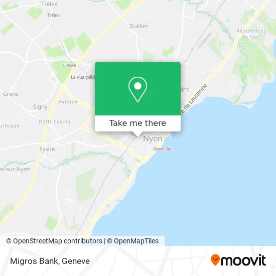 Migros Bank map