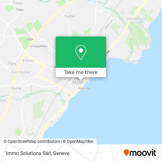 Immo Solutions Sàrl map