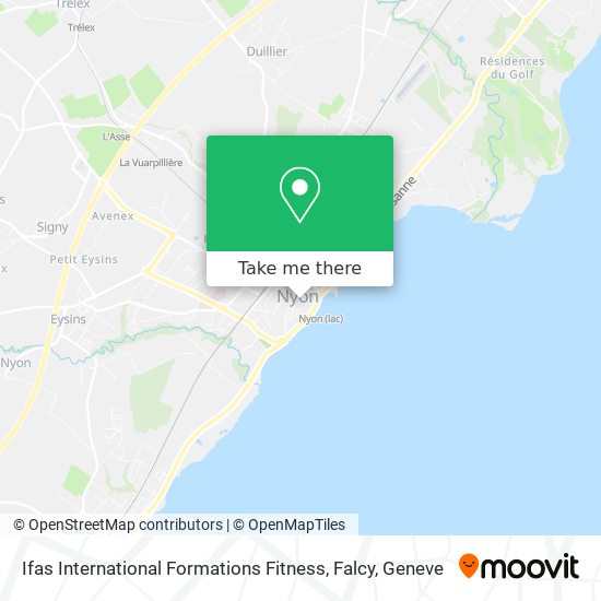 Ifas International Formations Fitness, Falcy map