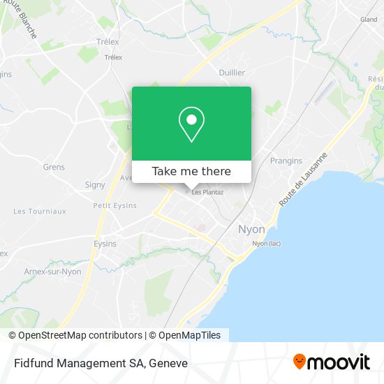 Fidfund Management SA map