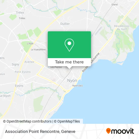 Association Point Rencontre map