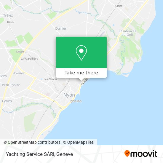 Yachting Service SÀRl map