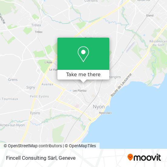 Fincell Consulting Sàrl map