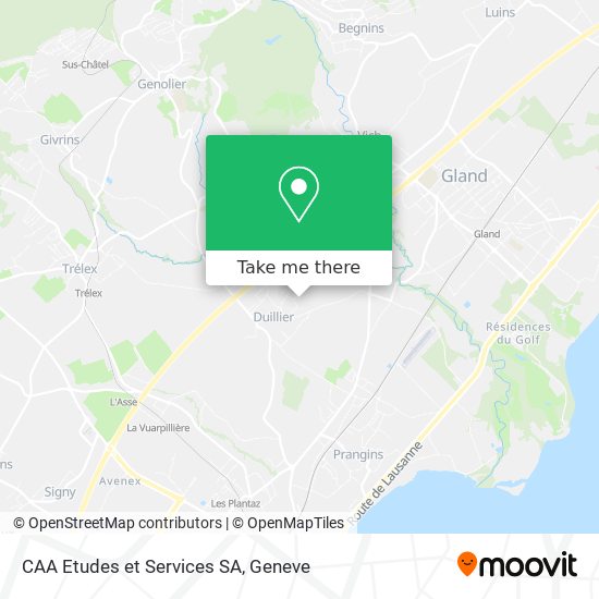 CAA Etudes et Services SA map