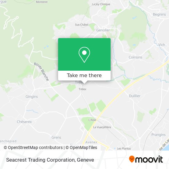 Seacrest Trading Corporation map