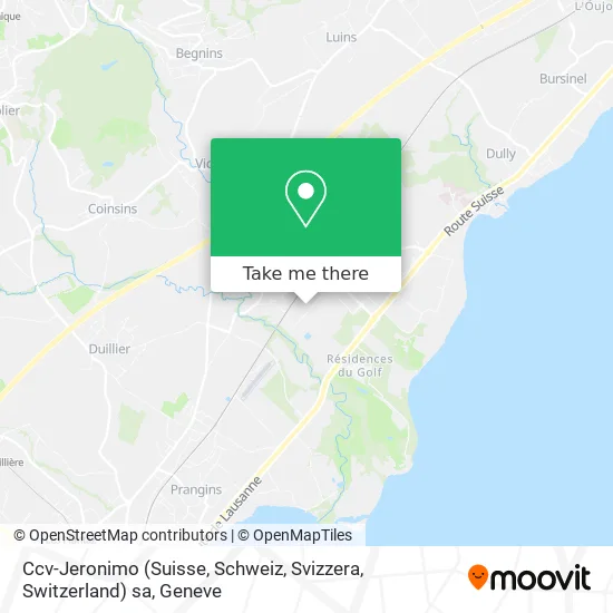 Ccv-Jeronimo (Suisse, Schweiz, Svizzera, Switzerland) sa map