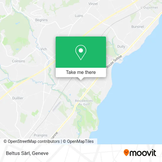 Beltus Sàrl map
